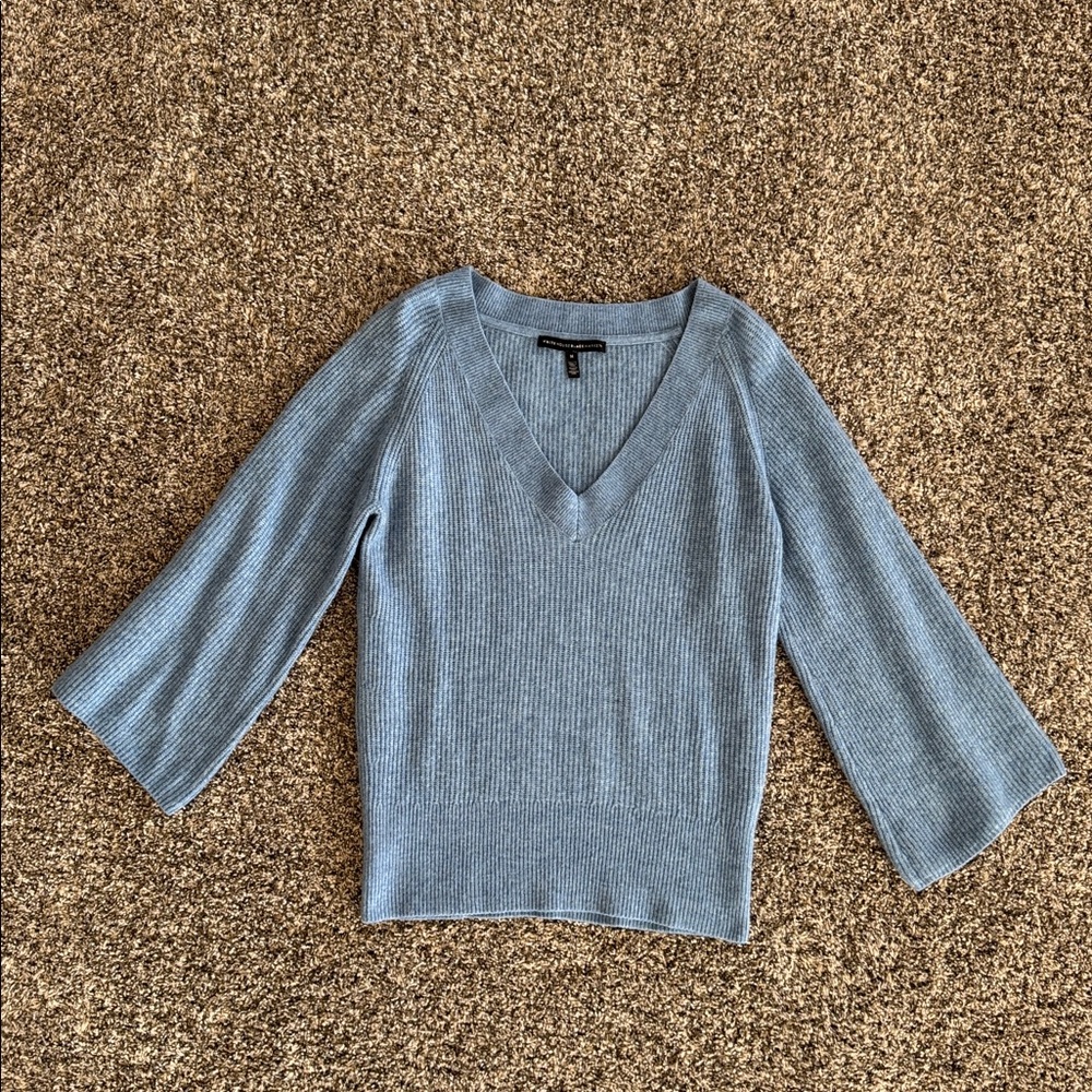 WHBM White House Black Market blue sweater M